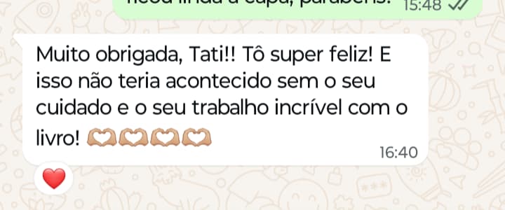 Depoimento WhatsApp - Sucesso não teria acontecido sem o trabalho